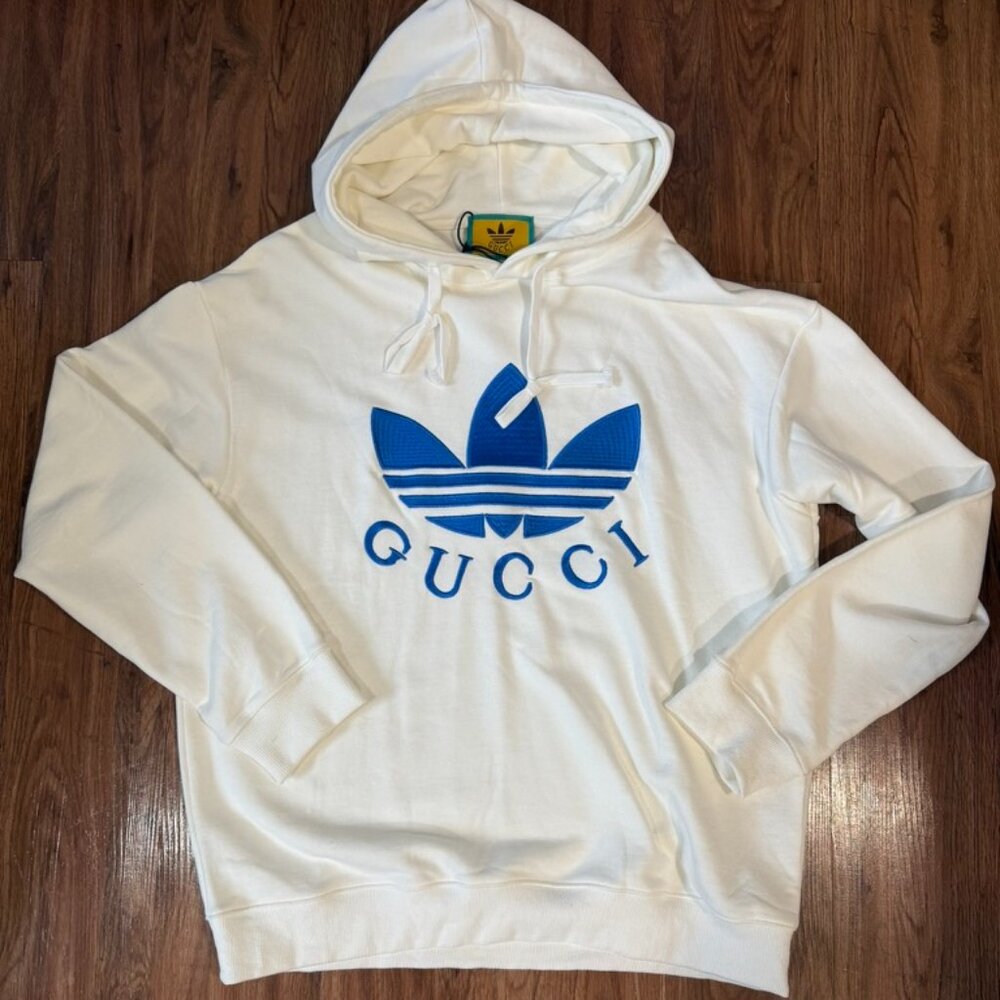 Gucci x Adidas Logo Hoodie EUR Size XXL BNWT